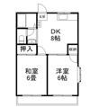 グリーンハイツBの間取り画像