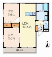 リッチンコートⅡの間取り画像