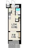サンロージュ大分駅前の間取り画像