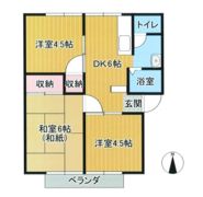 グリーンハイツの間取り画像