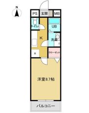 メゾンド西村の間取り画像