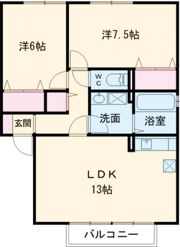 セヴェルSetaⅡの間取り画像