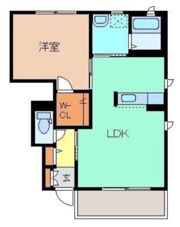 ブランシェAの間取り画像