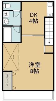 カーサフォレスタの間取り画像