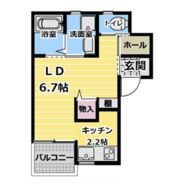 エターナルシー大久保の間取り画像