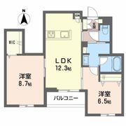 シャーメゾン岐阜ウエストの間取り画像