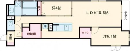 Gran Vievle北花田の間取り画像