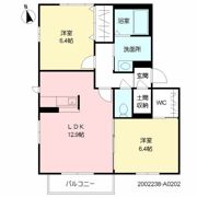 シャーメゾンMOAの間取り画像