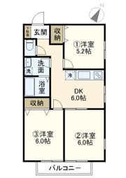 ソレイユの間取り画像