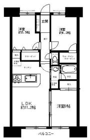 ライフレビュー本厚木の間取り画像