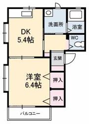 メゾン一林の間取り画像