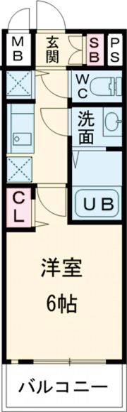 プレサンス京都鴨川の間取り画像