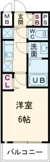 プレサンス京都鴨川の間取り画像