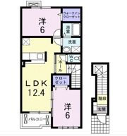 ピアボヌール Ⅲの間取り画像