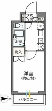 フレンズえびなアネックスの間取り画像
