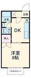 コーポリバティの間取り画像