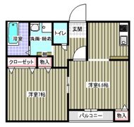 ダイヤパレス南陽Bの間取り画像