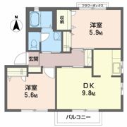 シャーメゾン北久保 B棟の間取り画像