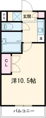 アクアステージ大在の間取り画像