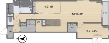 Gran Vievle北花田の間取り画像