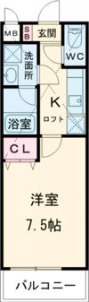 フジパレス黒土の間取り画像
