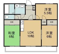 シティウエスト名東の間取り画像