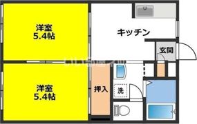 ディアス中津川Eの間取り画像