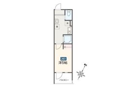 MELDIA小田急相模原Ⅱの間取り画像