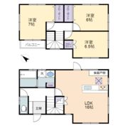 東塚5丁目戸建の間取り画像
