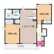 ル・シャトルの間取り画像