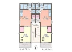 ハピネスアイル大成の間取り画像