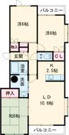 アップランド8の間取り画像