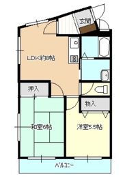ドール東加古川の間取り画像