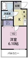アジュール清瀬の間取り画像