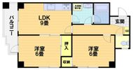 エスポワール西京極の間取り画像