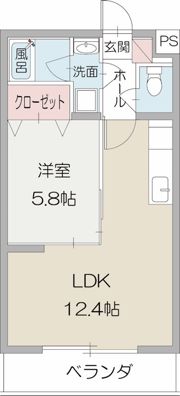 グランポレールの間取り画像