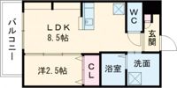 ジーイーオンズの間取り画像