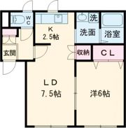 R‘s Flat（アールズフラット）の間取り画像