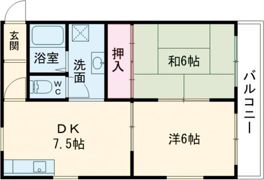 ハイブリッジの間取り画像