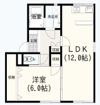 フォーレント若楠の間取り画像