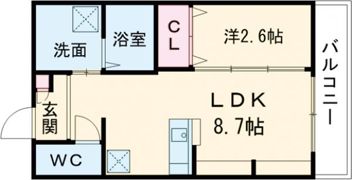 ジーイーオンズの間取り画像