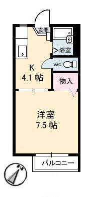 セフィラ野上の間取り画像