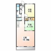 フォブール高松南Bの間取り画像
