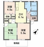 ハイツ立石の間取り画像