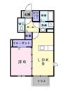 プレミールNakamaVの間取り画像