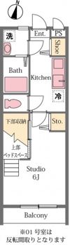 アクロス月の輪の間取り画像