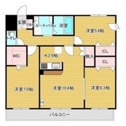CRUISE PORT 24St.の間取り画像