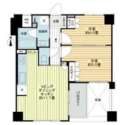 ライオンズ京都四条烏丸レジデンスの間取り画像