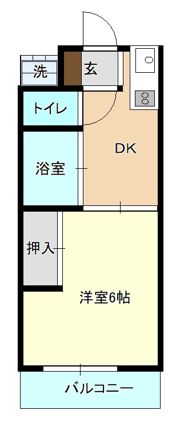 グリーンハイツ神蔵の間取り画像