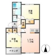 加藤ビルⅢの間取り画像
